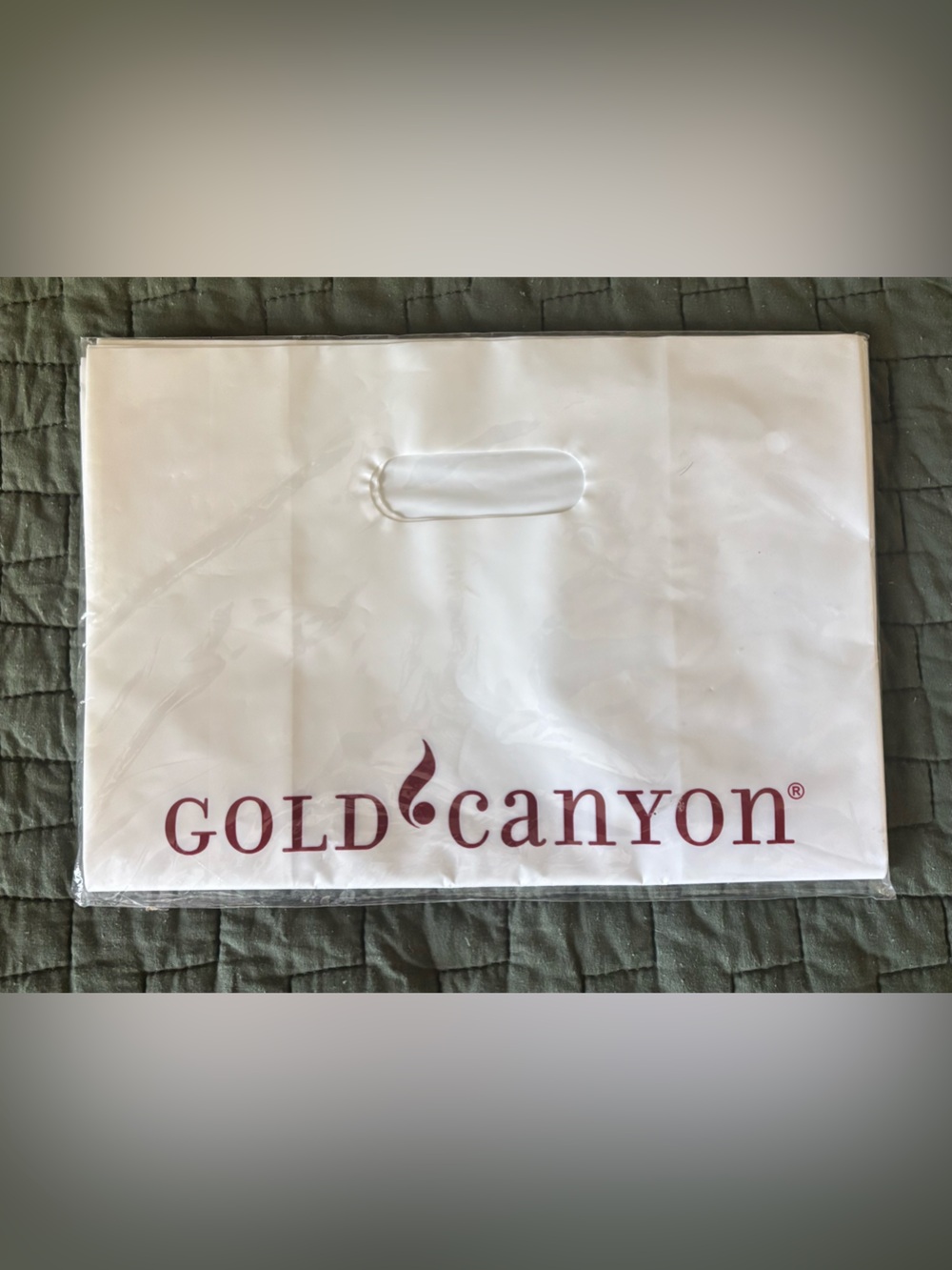 Vintage Y2K Gold Canyon Candles Seller Bags